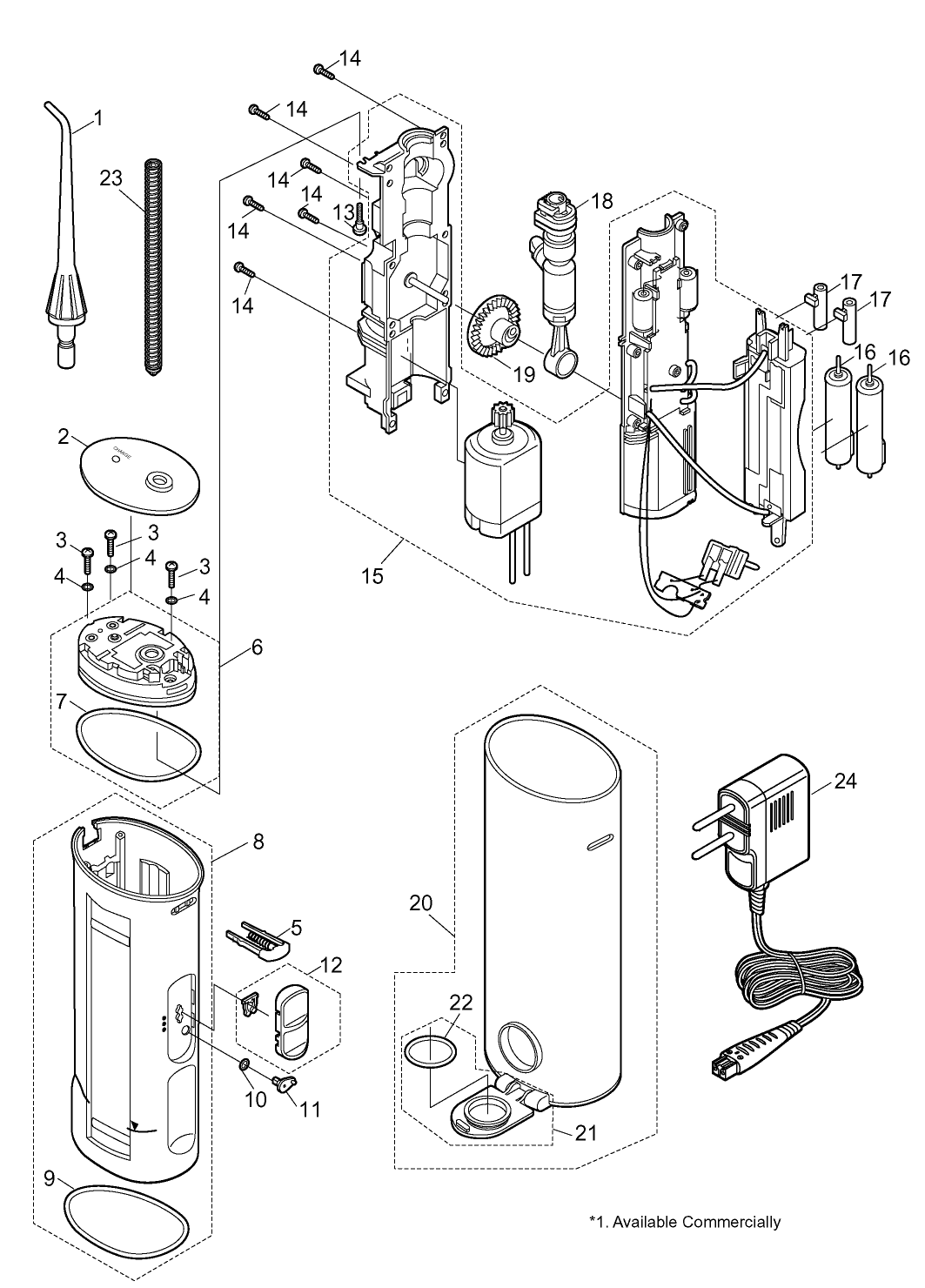 EW-DJ40: Exploded View