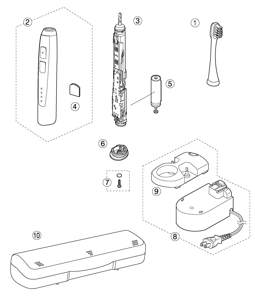 EW-DL40: Exploded View