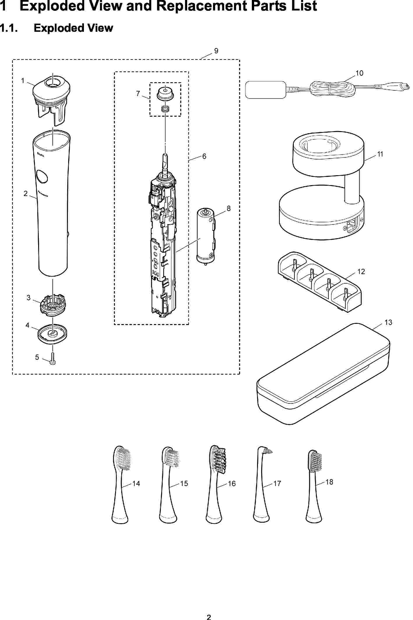 EW-DP52: Exploded View