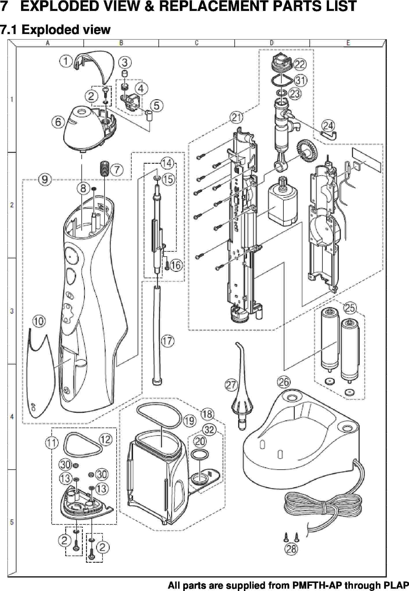 EW1411: Exploded View