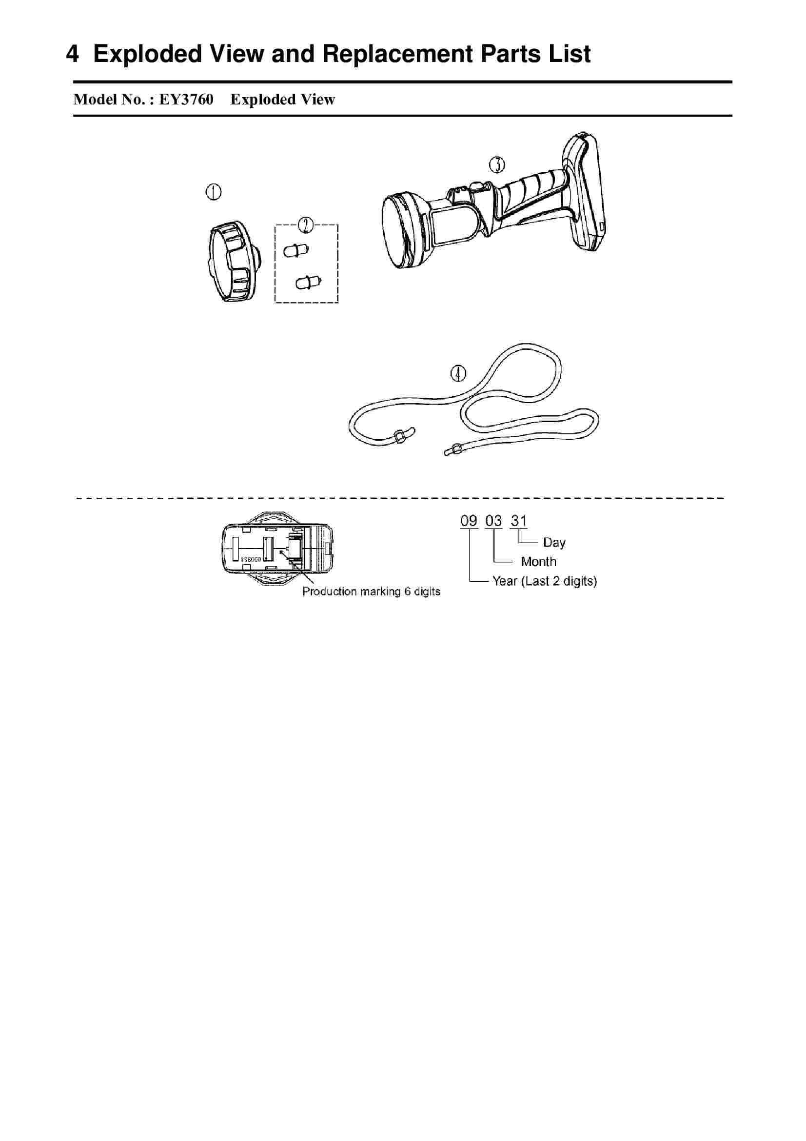 EY3760: Exploded View