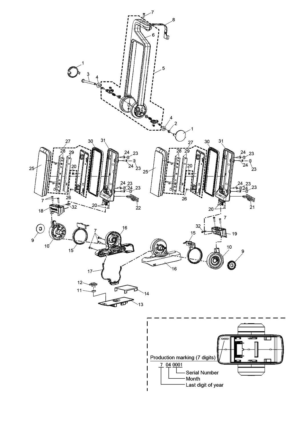 EY37C3: Exploded View