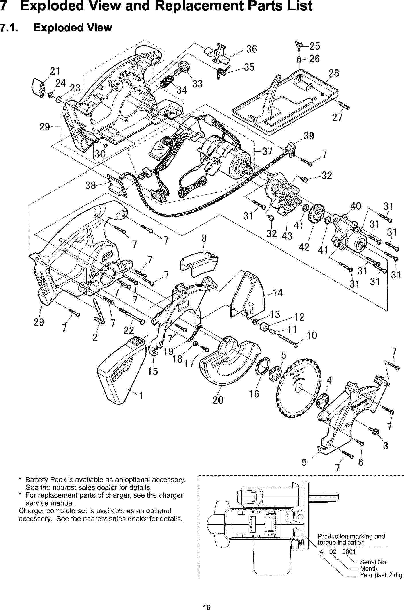 EY45A2: Exploded View