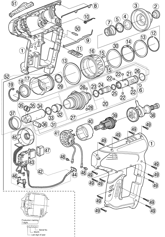 EY6803: Exploded View