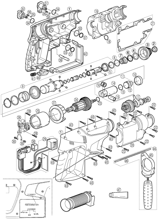 EY6813: Exploded View