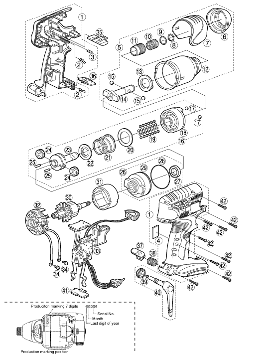 EY7201: Exploded View