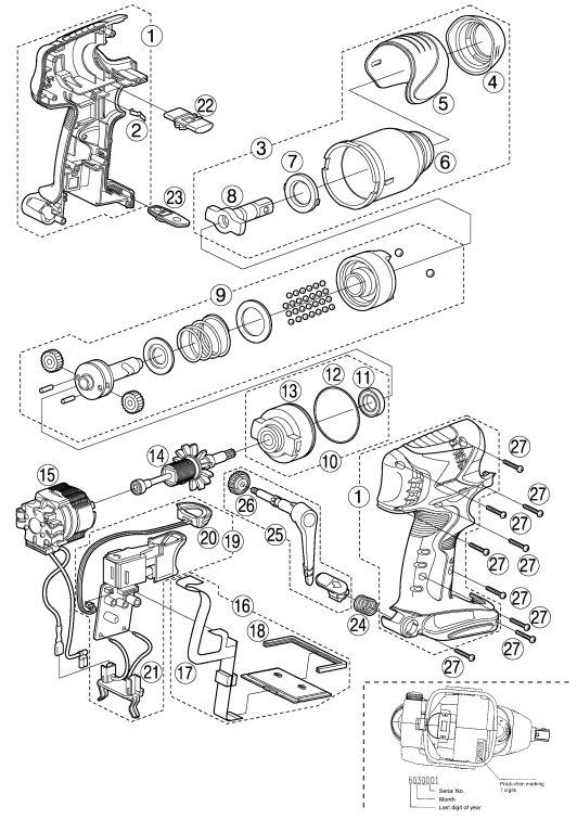 EY7271: Exploded View