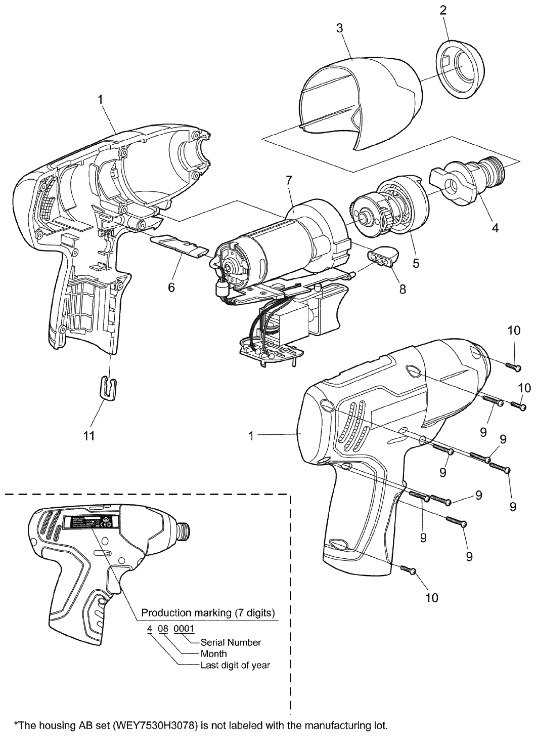 EY7530: Exploded View