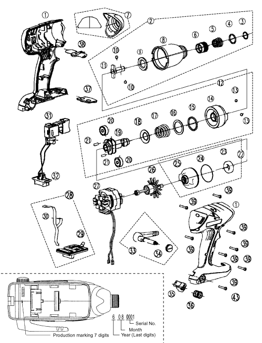 EY7540: Exploded View