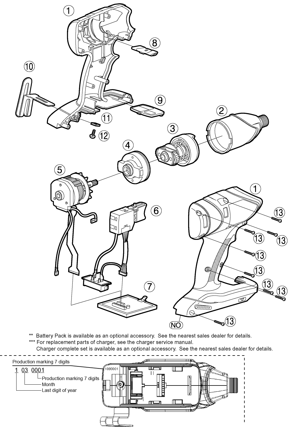 EY7550: Exploded View