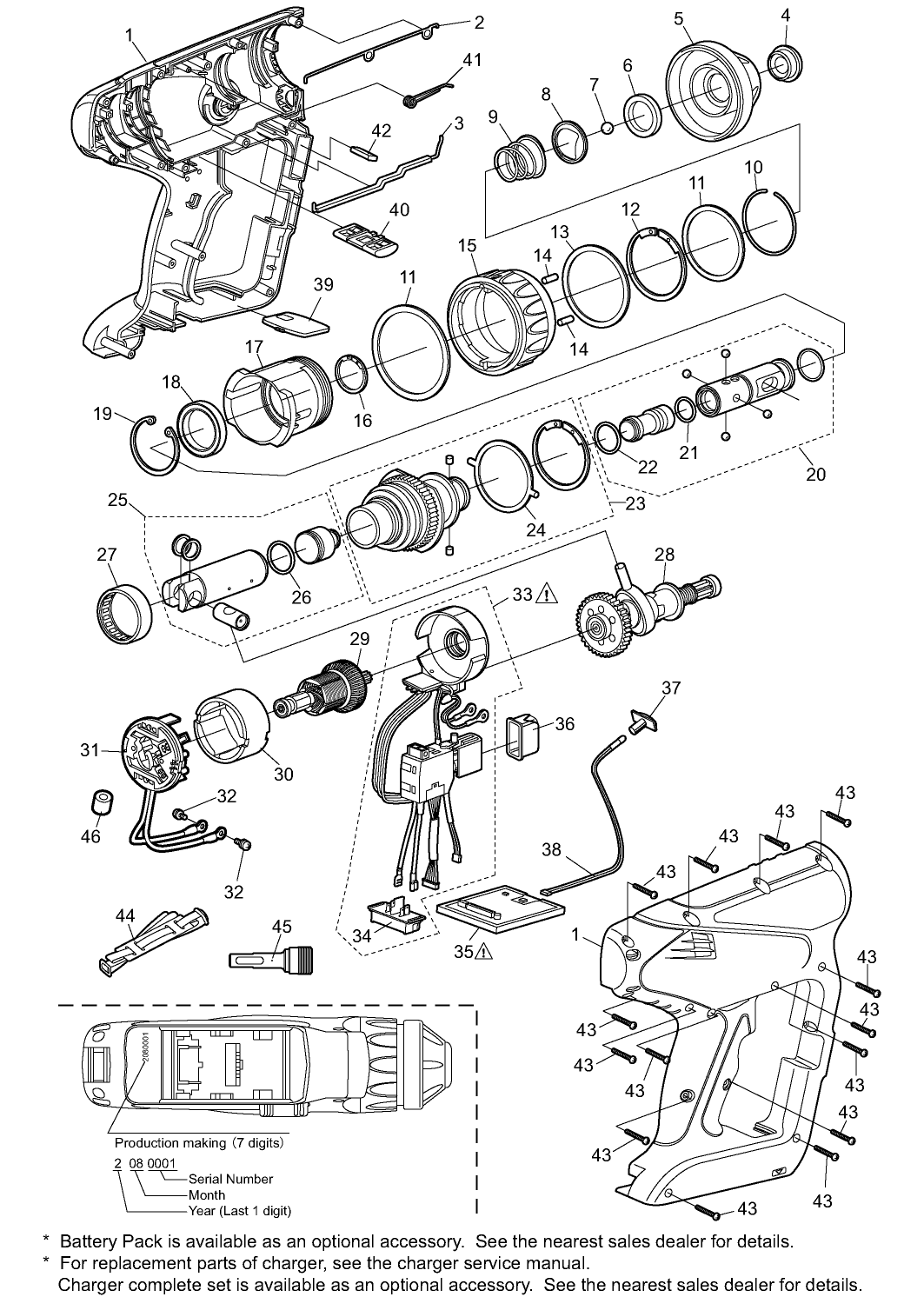 EY78A1: Exploded View