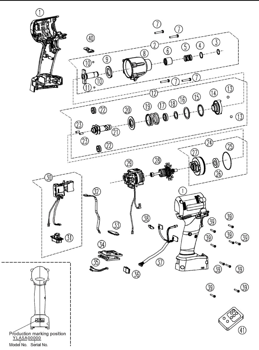 EYFLA5: Exploded View