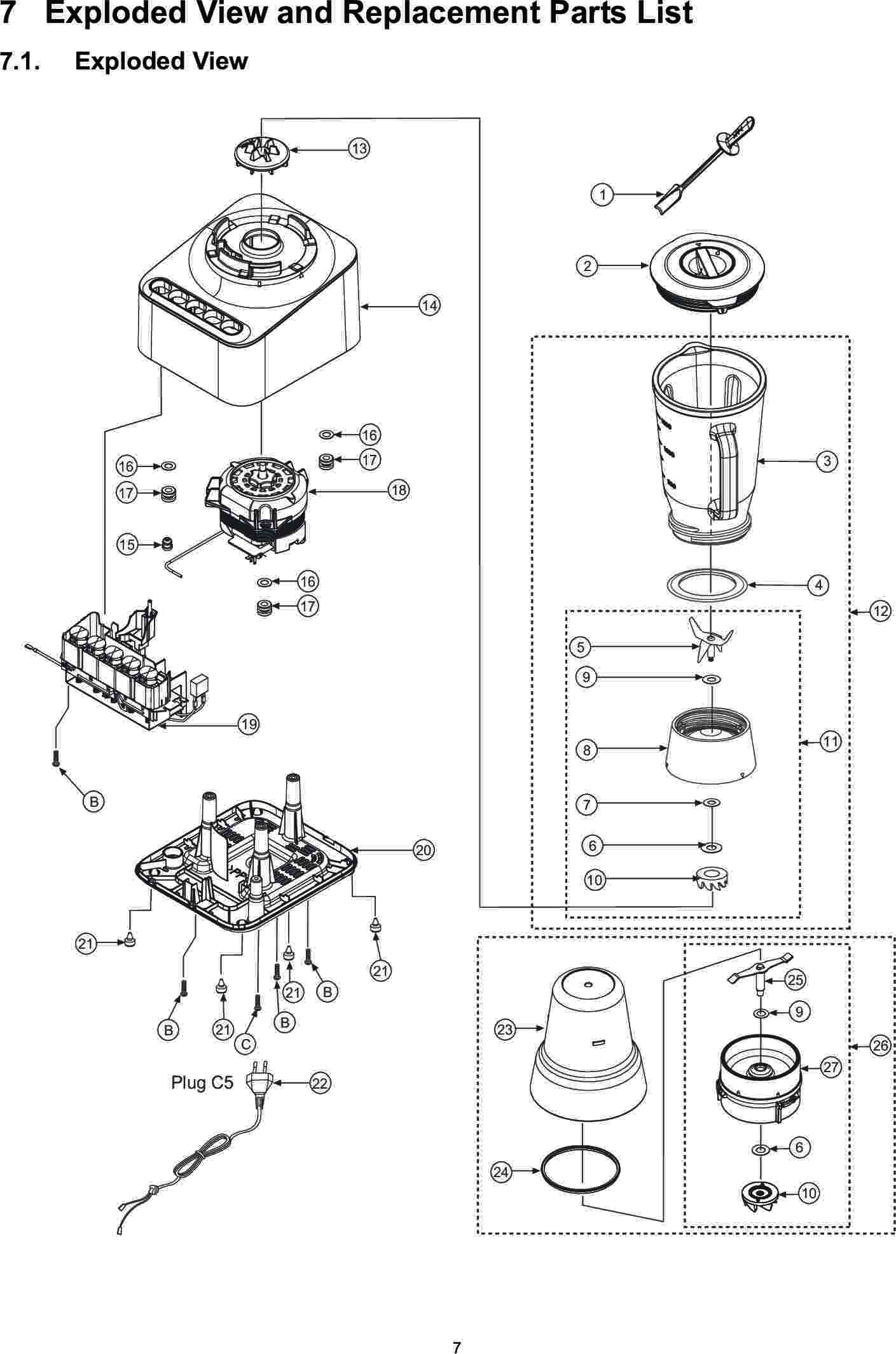 MX-KM5080: Exploded View