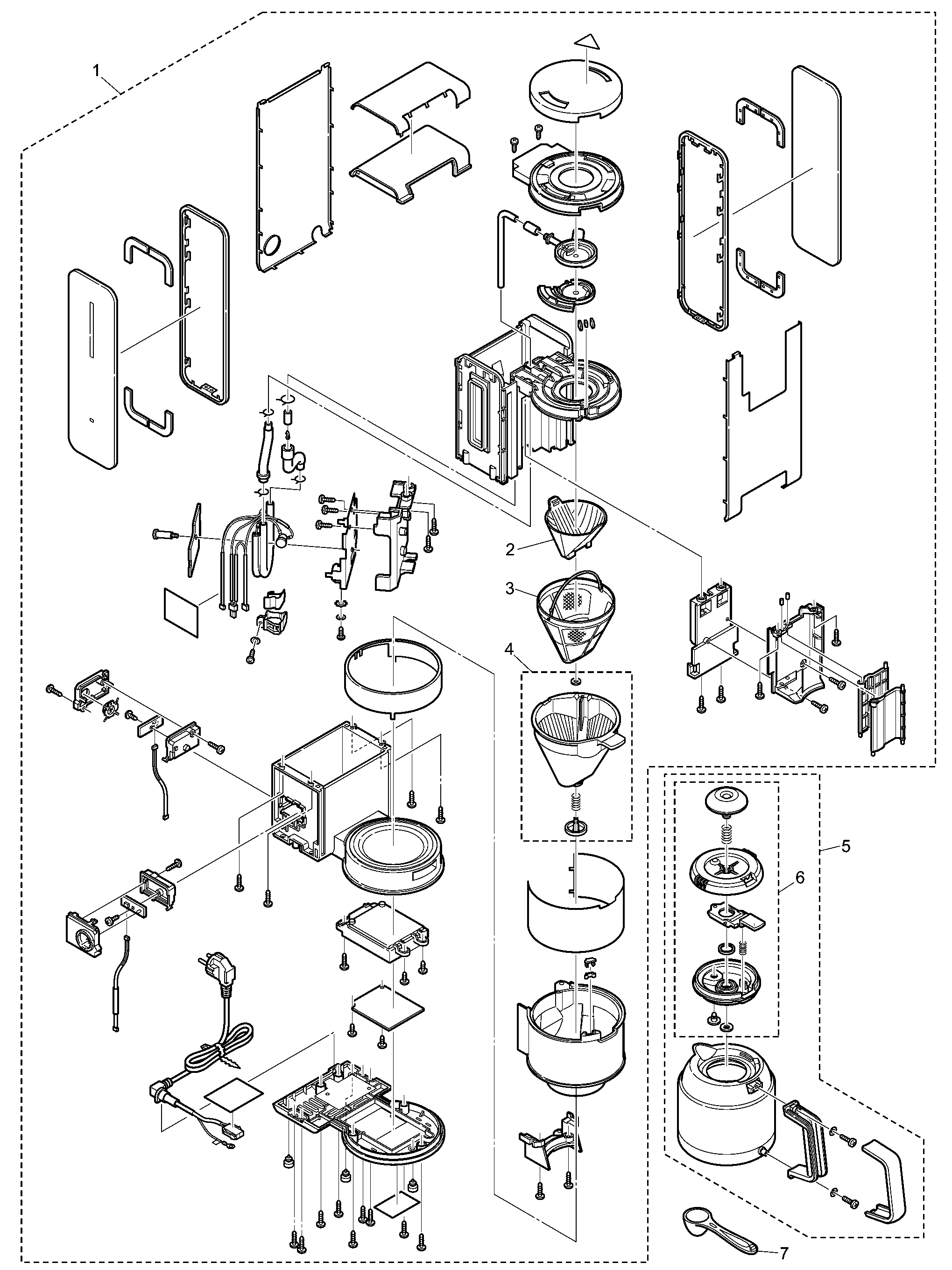 NC-ZF1HXC: Exploded View