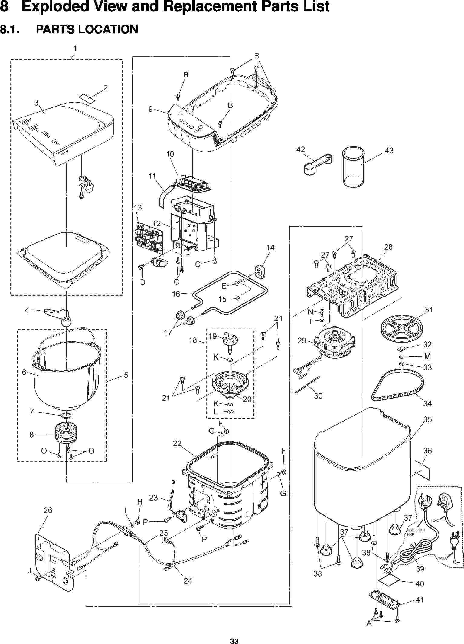 SD-ZD2010: Exploded View