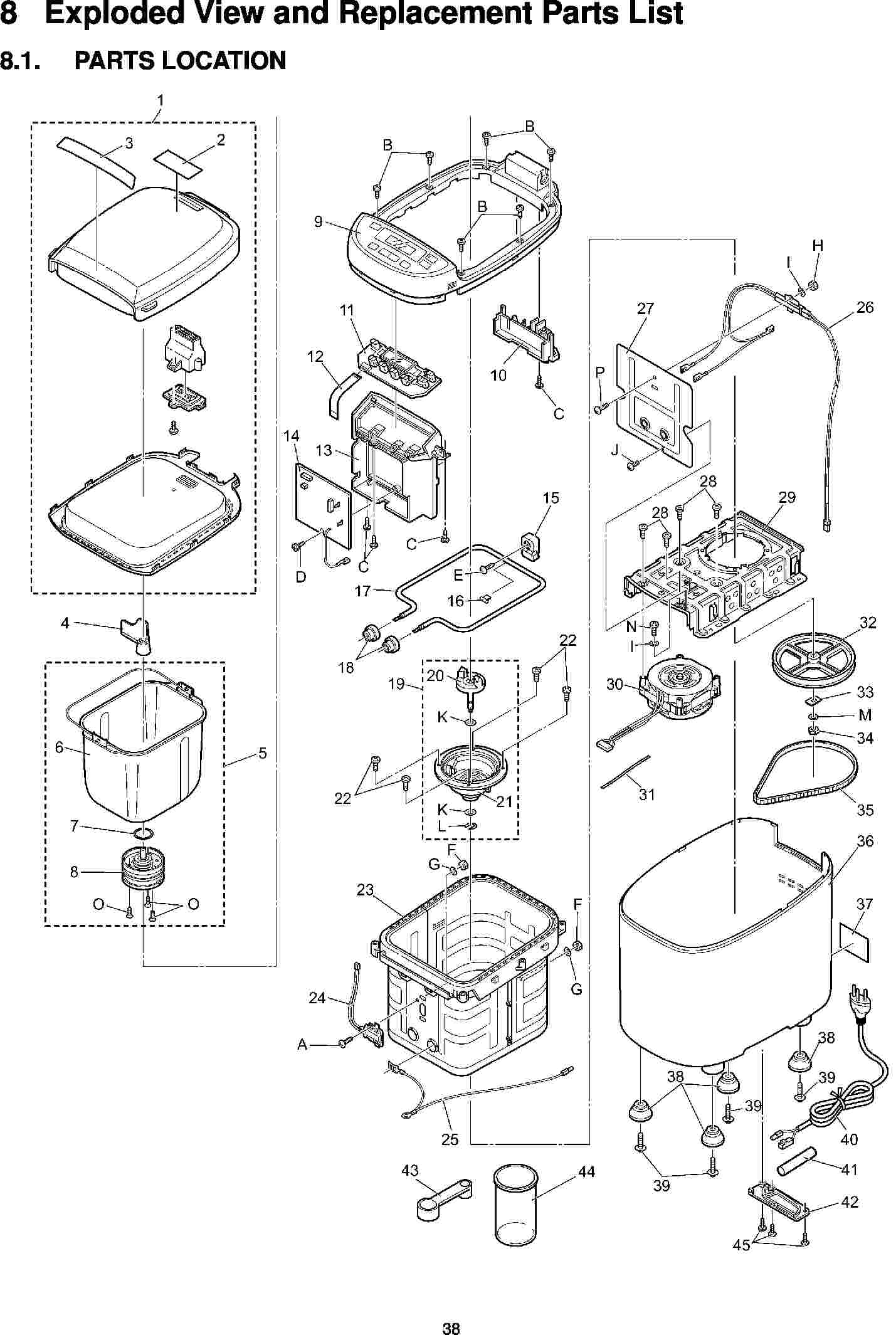 SD-2500: Exploded View