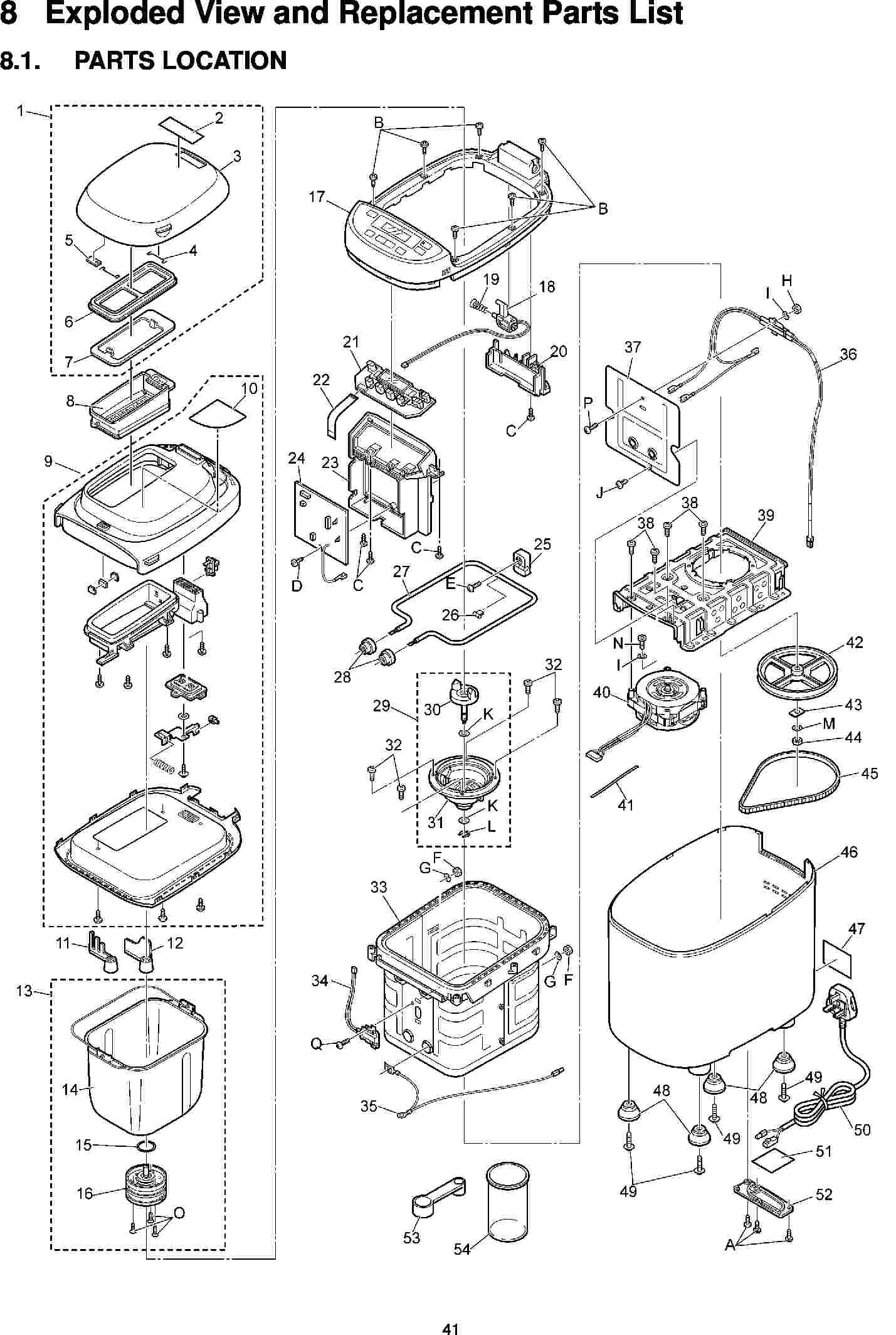 SD-2501: Exploded View