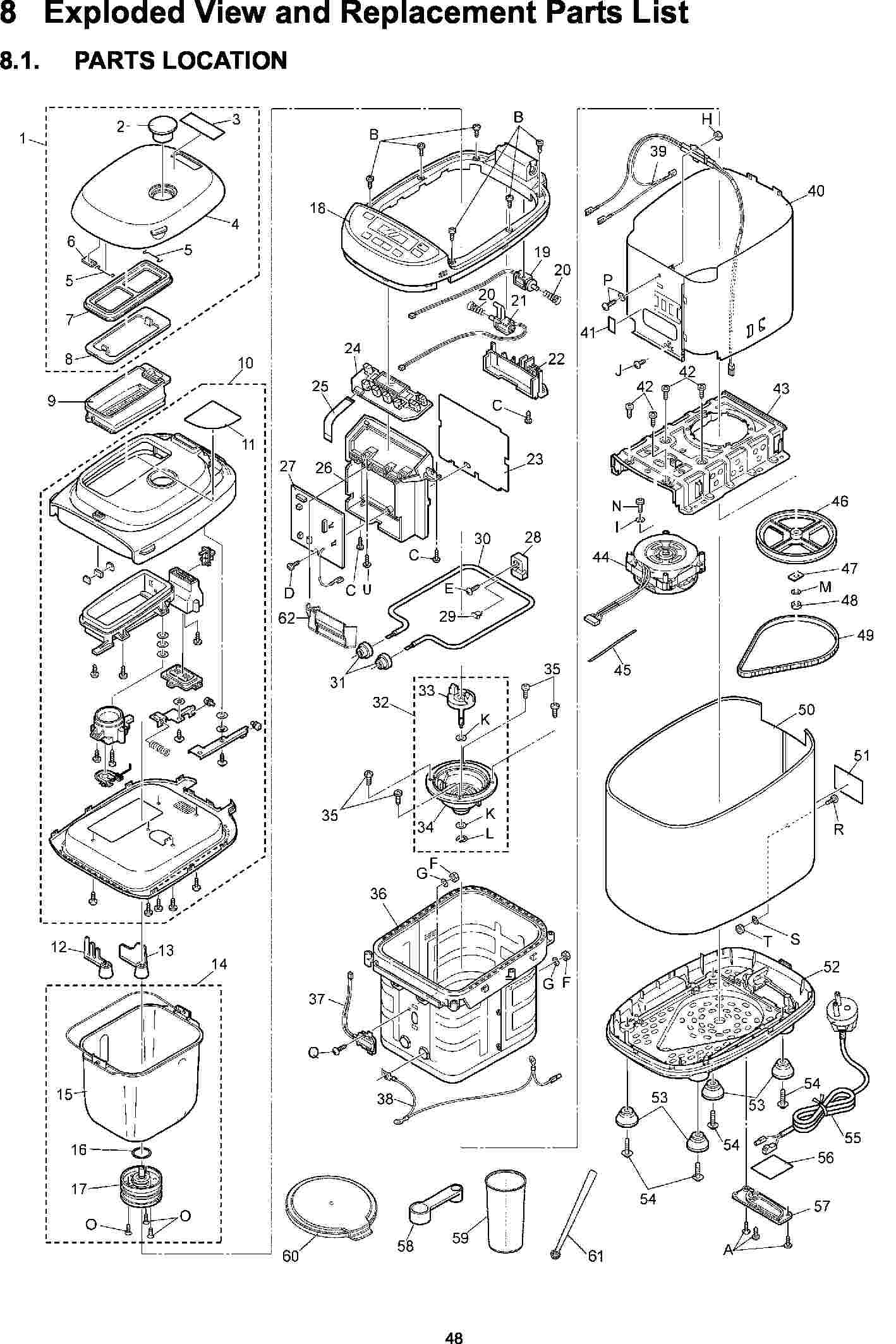 SD-ZB2512: Exploded View