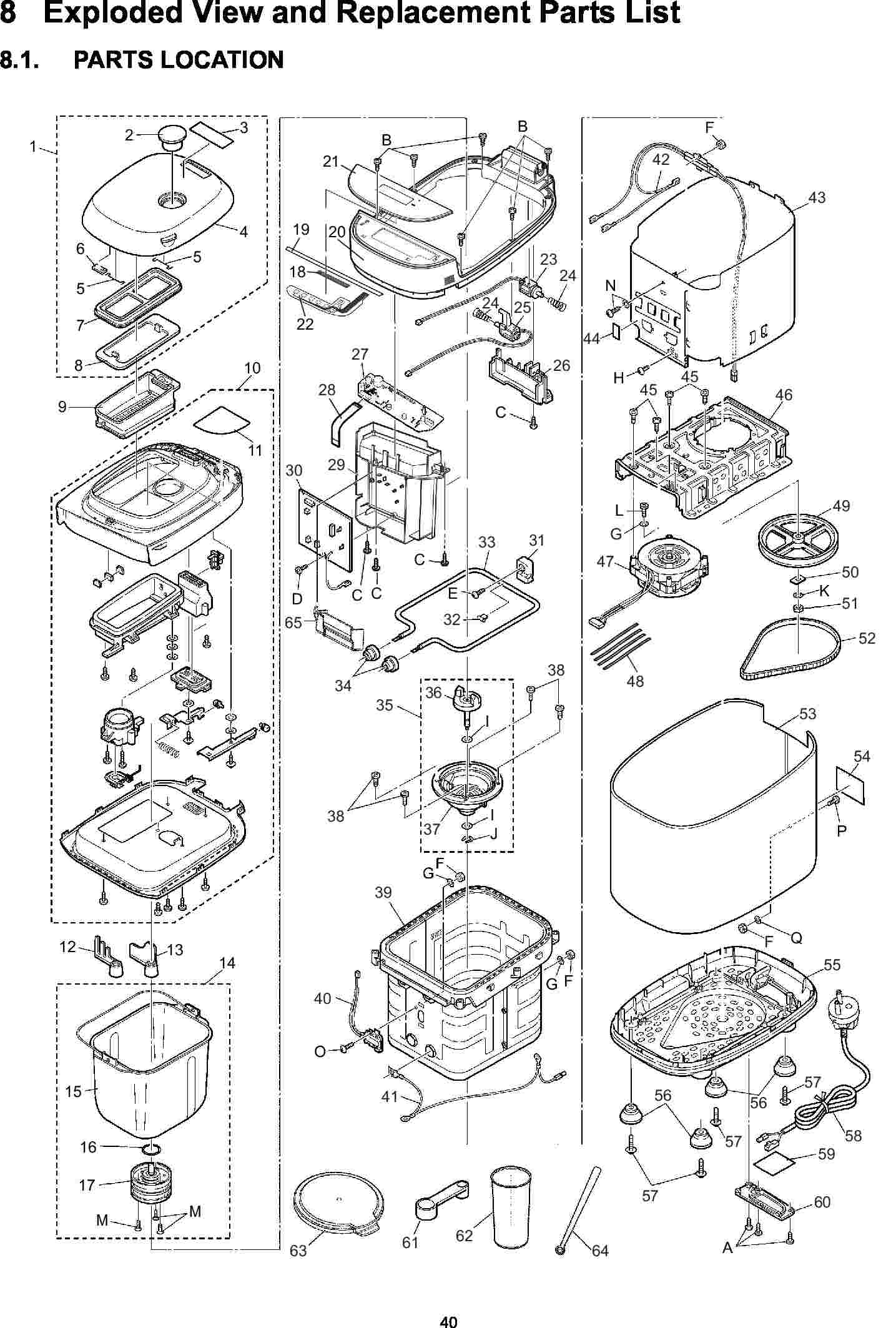 SD-ZX2522: Exploded View