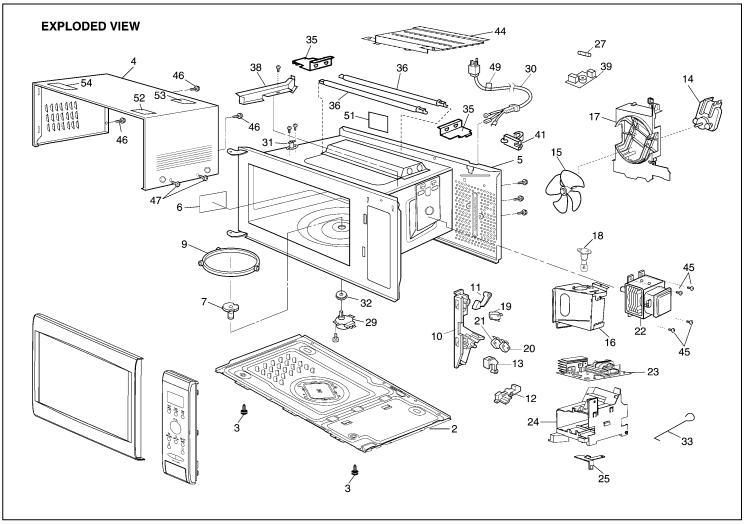 NN-GD359: Exploded View