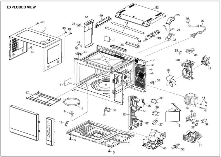 NN-GT47: Exploded View