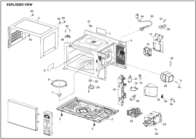 NN-SD271: Exploded View