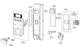ESCUTCHEON BASE ASSEMBLY