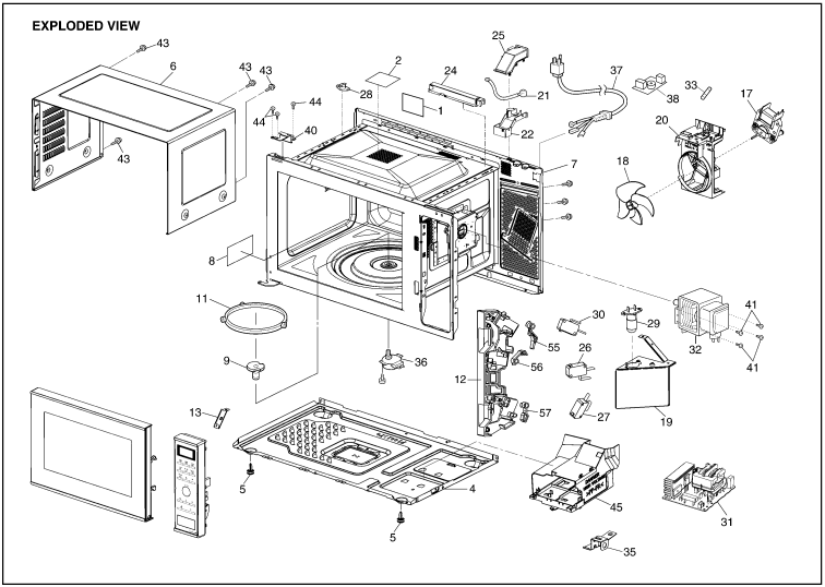 NN-ST452: Exploded View